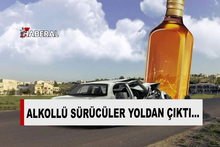 Boğazköy-Dikmen Anayolu’nda ve Lefkoşa’da alkollü sürücüler kazaya neden oldu