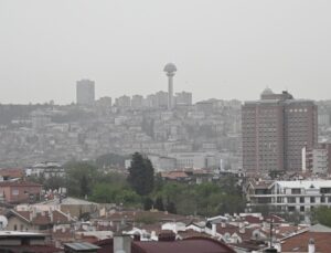 Ankara için toz taşınımı uyarısı