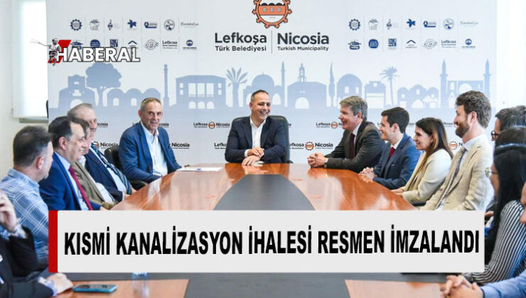 Hamitköy-Dumlupınar kısmi kanalizasyon ihalesi imzalandı