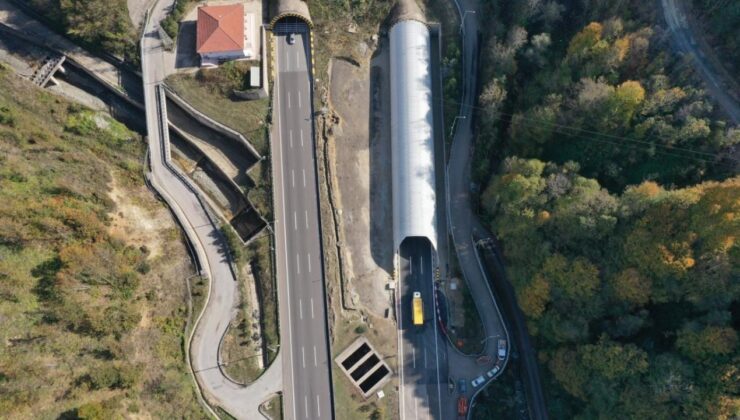 Bolu Dağı Tüneli’nin İstanbul yönü 75 metre uzatılacak