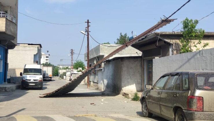 Gaziantep’i fırtına vurdu