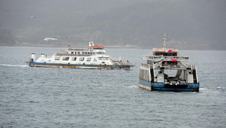 Çanakkale’de fırtına nedeniyle yarın bazı feribot seferleri yapılamayacak