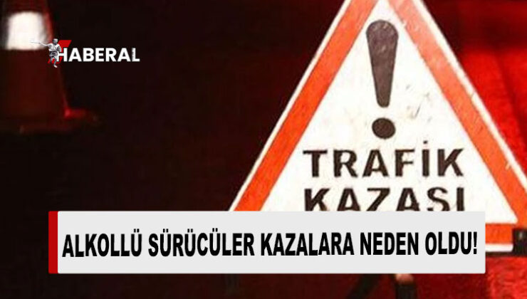 Gazimağusa’da aynı cadde üzerinde 1 saat arayla iki kaza meydana geldi!