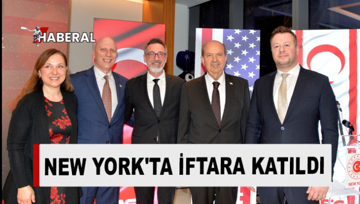 Tatar, New York’ta Türkevi’nde düzenlenen iftar yemeğine katıldı