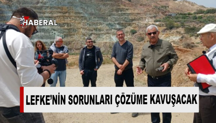 Lefke çevre sorunları bilgilendirme gezisi yapıldı