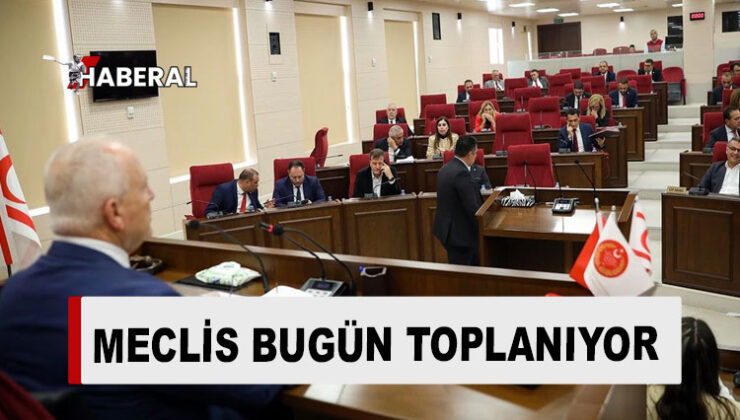 Meclis Genel Kurulu bugün toplanıyor