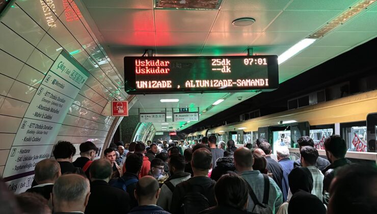 Üsküdar-Samandıra Metro Hattı’ndaki arıza 27 saattir devam ediyor