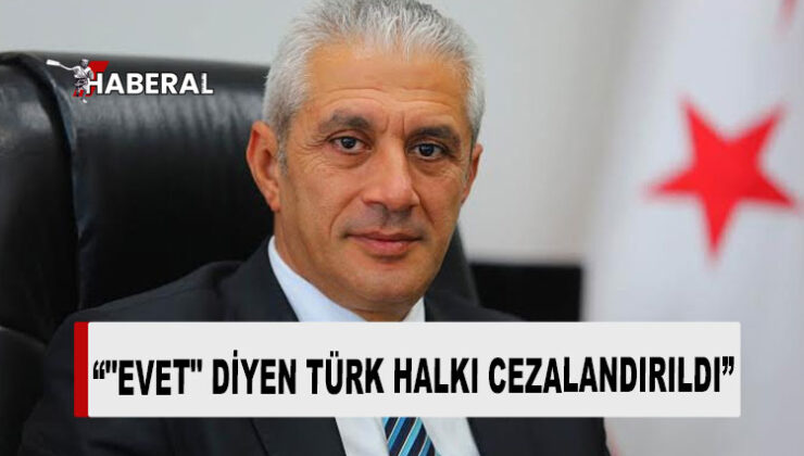 Taçoy’dan CTP’ye çağrı: Gelin Kıbrıs Türk halkının hak ve hukuku için birlikte mücadele edelim