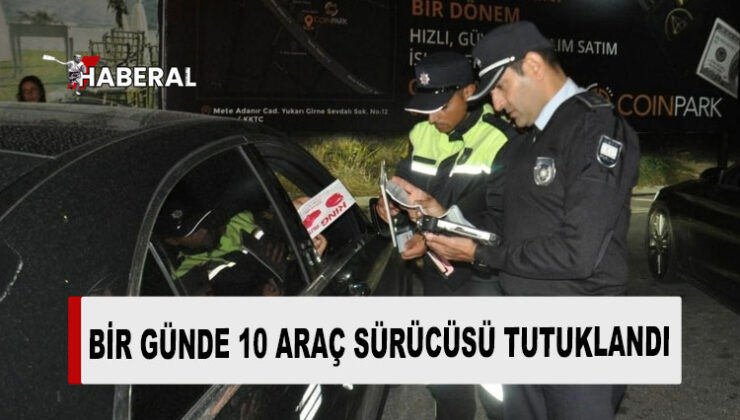 Alkollü sürücüler yollarda!