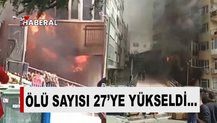 İstanbul’da meydana gelen yangında ölü sayısı artıyor