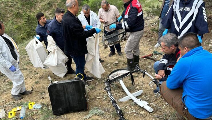 Kayseri’de veteriner teknikerinin şehit edildiği bölgede paramotor bulundu