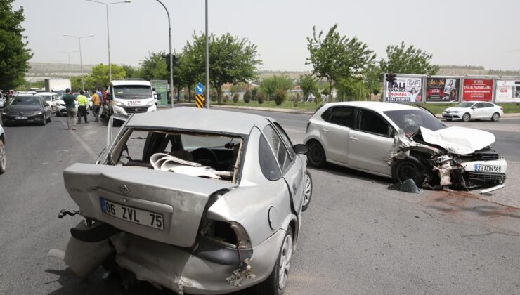 Şanlıurfa’da zincirleme trafik kazasında 7 kişi yaralandı