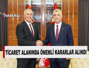 Ekonomi ve Enerji Bakanı Amcaoğlu, Türkiye Ticaret Bakanı Bolat ile görüştü