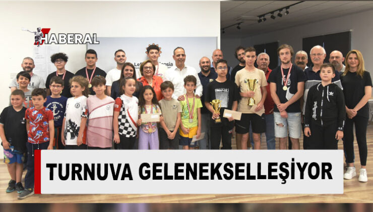 Burhan Yetkili Anı Satranç Turnuvası’nda ödüller verildi