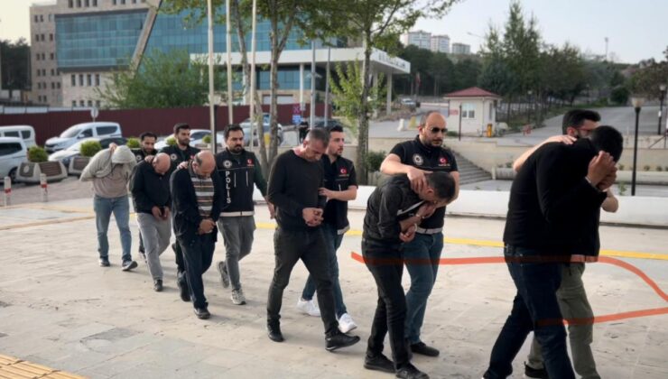 Elazığ’da uyuşturucu operasyonu: 13 gözaltı