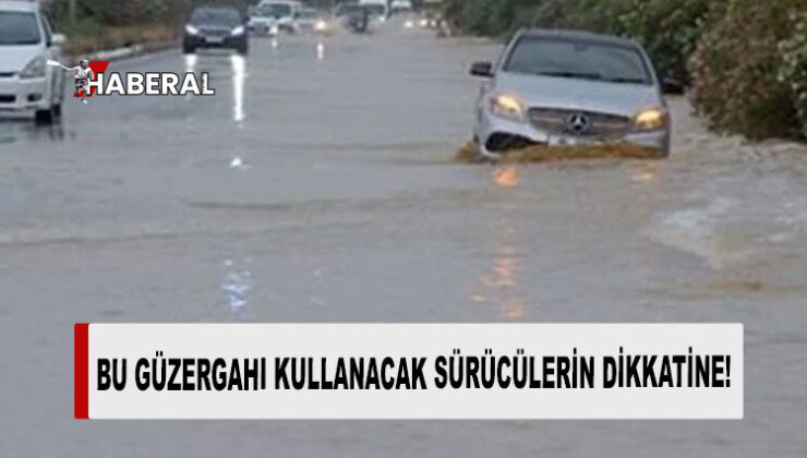 Girne bölgesi sağanak yağışların etkisi altında!