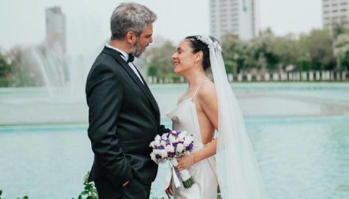 Şarkıcı Yasemin Mori evlendi! Nikahtan kareleri sosyal medya hesabından paylaştı