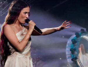 2024 Eurovision’da İsrailli Eden Golan’ı şoke eden anlar! Şarkı söylemeye başlayınca…