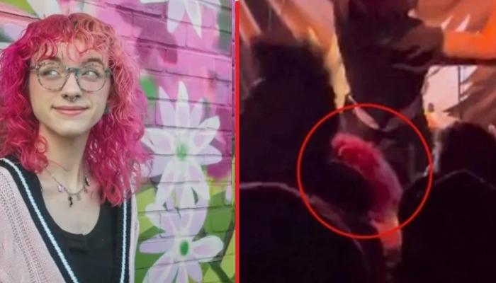 Konserde büyük facia! Solist kalabalığın üzerine atladı, hayranı felç kaldı