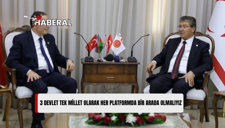 Başbakan Üstel, TC Ombudsmanı Malkoç ile Azerbaycan Ombudsmanı Aliyeva’yı Kabul Etti