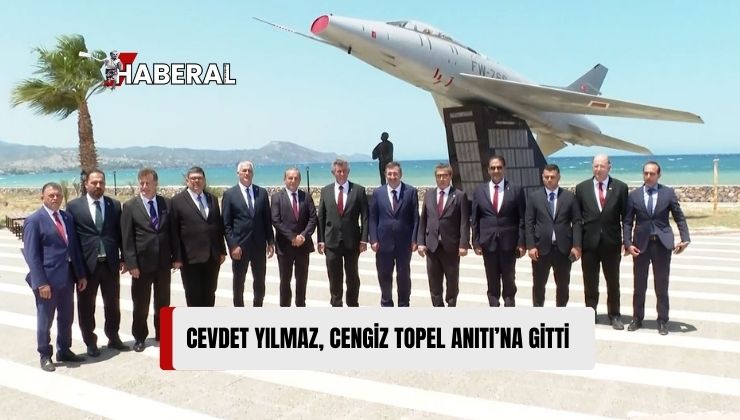 Cevdet Yılmaz, Cengiz Topel Anıtı’nı Ziyaret Etti