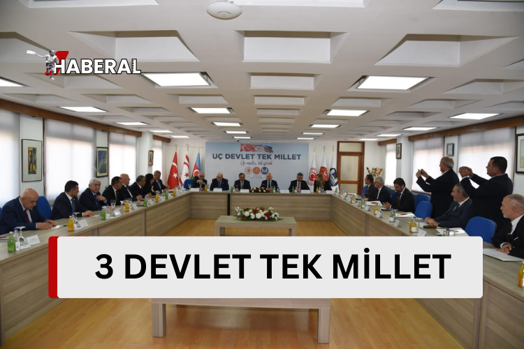 TC Azerbaycan KKTC Parlamentolar Arası Dostluk Grubu başkanları ve heyetleri çalışma toplantısı yaptı.