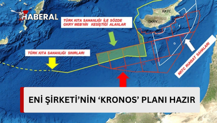 “TOTAL” şirketi ile birlikte faaliyet gösteren ENI şirketinin, üç yıl içerisinde Güney Kıbrıs doğal gazının elde edilmesini planladığı belirtildi.