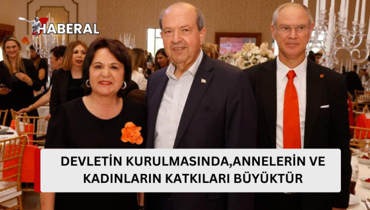 Cumhurbaşkanı Ersin Tatar, Ulusal Birlik Partisi’nin düzenlediği “Anneler günü” etkinliğine katıldı….