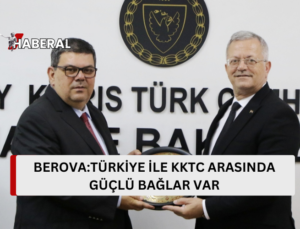 Berova, Mersin Tarsus Organize Sanayi Bölgesi heyetini kabul etti..