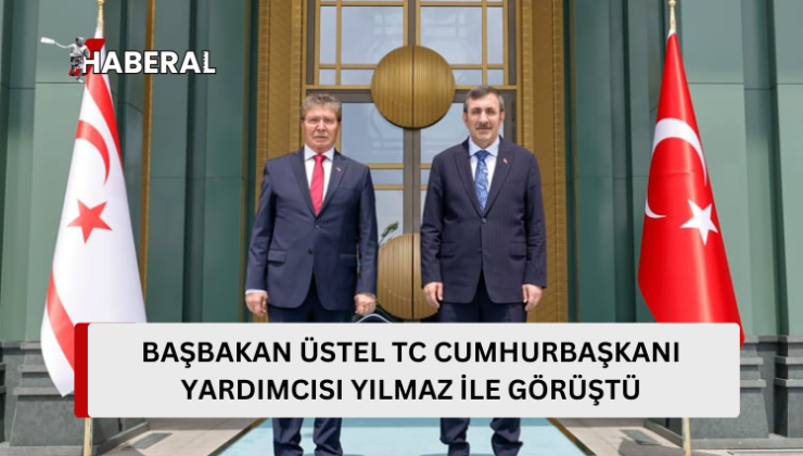 Başbakan Üstel ve Türkiye Cumhurbaşkanı Yardımcısı Yılmaz Ankara’da Mali İşbirliği Protokolü’nü ele aldı..