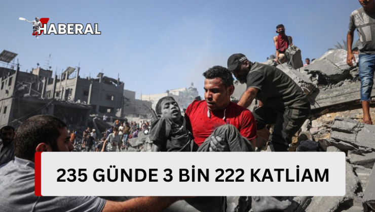 İsrail ordusunun saldırılarında Gazze’de 15 bin 328 çocuk ile 10 bin 171 kadın hayatını kaybetti…