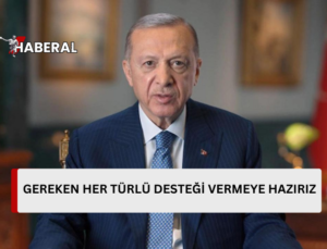 TC Cumhurbaşkanı Recep Tayip Erdoğan’dan açıklama…