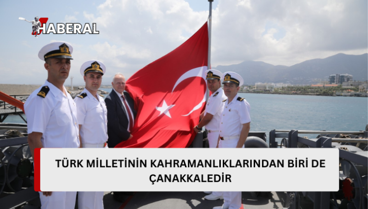 Cumhuriyet Meclisi Başkanı Zorlu Töre, Girne Limanı’na demirli TCG Nusret Müze Gemisi ile TCG Karataş gemilerini ziyaret etti.