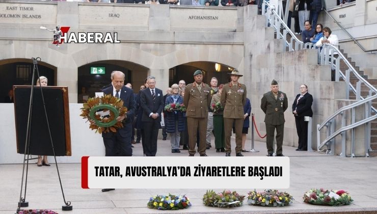 Cumhurbaşkanı Tatar, Avustralya’daki Temaslarına Başladı