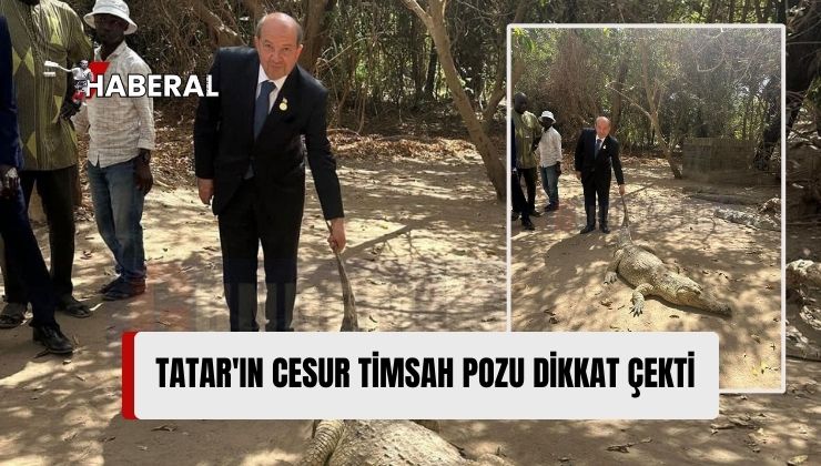 Tatar’ın Timsahla Cesur Pozu Dikkat Çekti