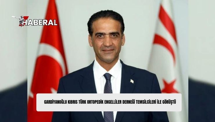 Çalışma Ve Sosyal Güvenlik Bakanı Gardiyanoğlu Kıbrıs Türk Ortopedik Engelliler Derneği Temsilcileri ile Görüştü.