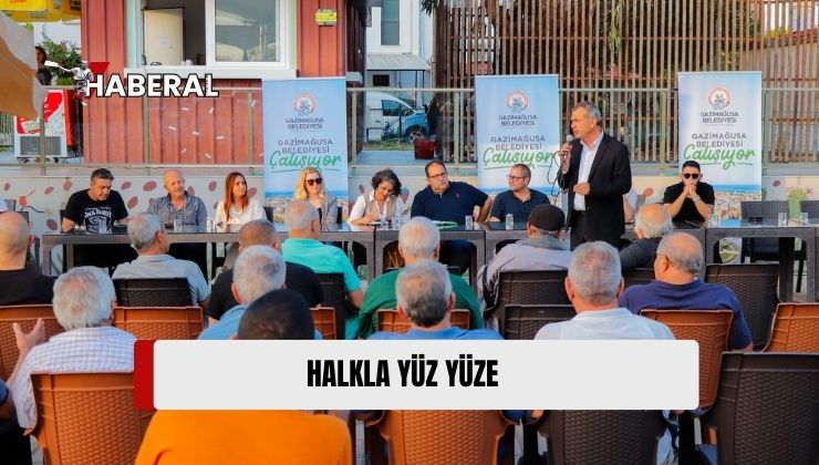 Gazimağusa Belediye Başkanı Süleyman Uluçay, “Halkla Yüz Yüze” Buluşmalarının İlkini Yaptı