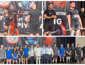 19 Mayıs etkinlikleri çerçevesinde Halter Ve Vücut Geliştirme Federasyonu tarafından Powerlifting Şampiyonası düzenlendi