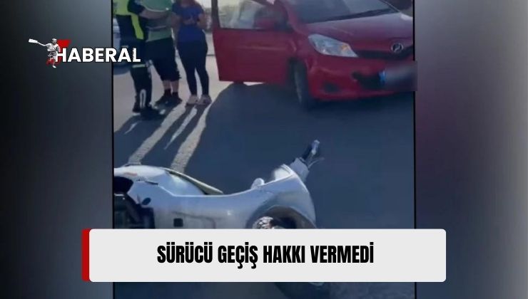 Dikkatsiz Sürücü Kazaya Sebebiyet Verdi