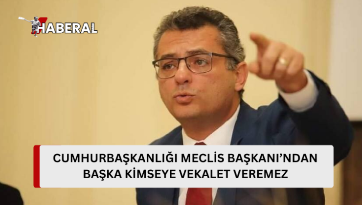 Erhürman:Sn. Ersin Tatar ve Anayasa’ya göre vekalet bırakabileceği tek kişi olan Meclis Başkanı Sn. Töre bir kez daha aynı anda yurt dışında. Asil de yok, vekil de!