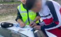 Afyonkarahisar’da drift yapan ehliyetsiz sürücüye 45 bin lira ceza