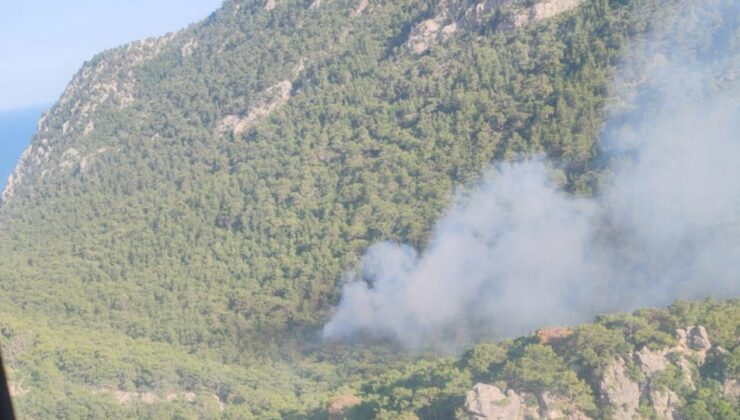 Antalya’da orman yangını