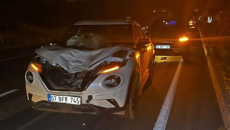 Yolun karşısına geçmek isterken otomobilin çarptığı kişi hayatını kaybetti