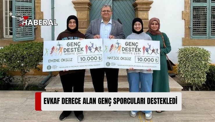 Evkaf, Başarılı Genç Sporculara Destek Vermeye Devam Ediyor