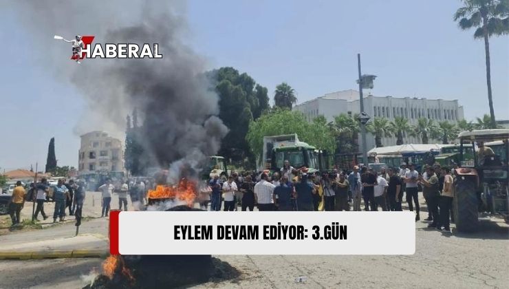 Hayvan Üreticilerinin Eylemi Üçüncü Gününde