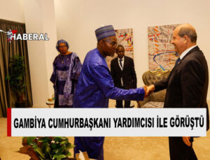 Cumhurbaşkanı Tatar, Gambiya temaslarına başladı