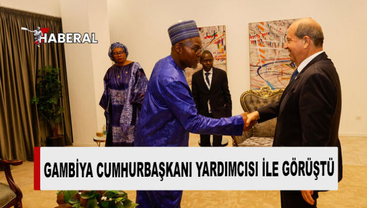 Cumhurbaşkanı Tatar, Gambiya temaslarına başladı