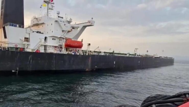 Çanakkale Boğazı’nda arıza yapan tanker kurtarıldı