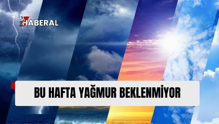 Bu Hafta Yağmur Beklenmiyor