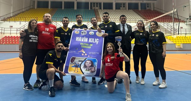 DAÜ’de Havin Kılıç anısına voleybol turnuvası düzenlendi